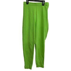 The Limited Bright Green Womens Pants Button Zipper Closure